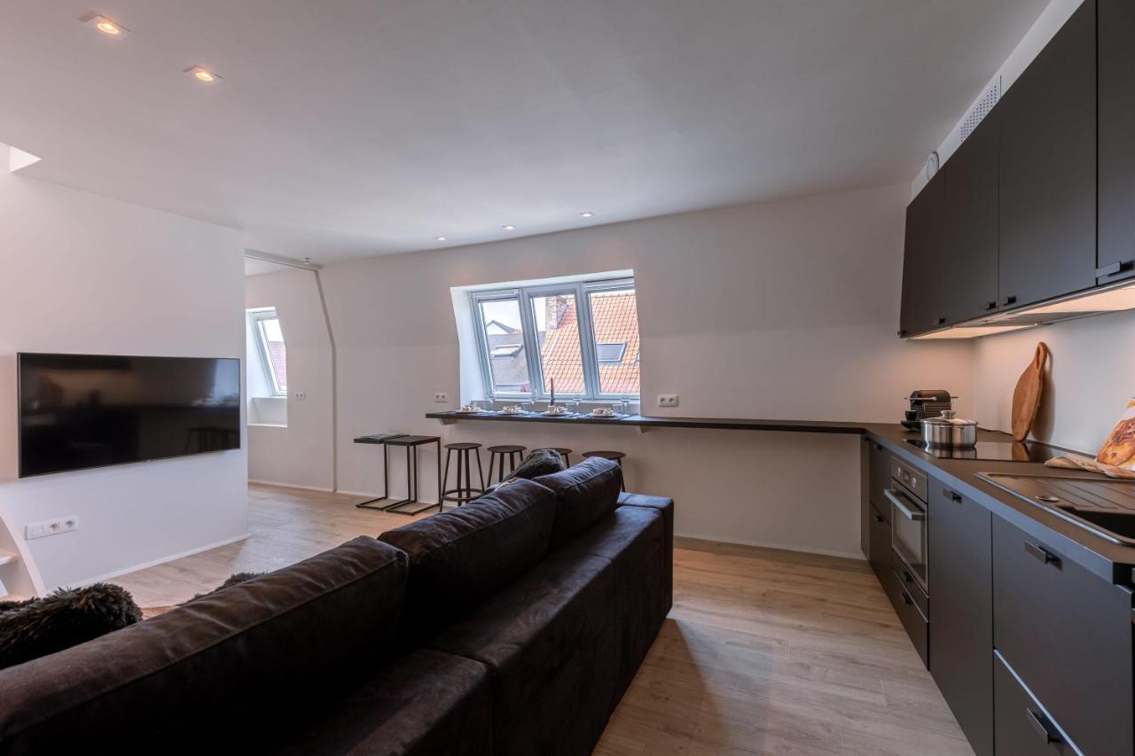 Duplex-Apartment With Terrace On Top Location In גנט מראה חיצוני תמונה