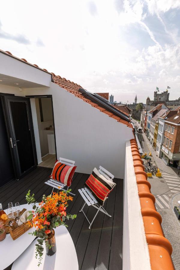 Duplex-Apartment With Terrace On Top Location In גנט מראה חיצוני תמונה